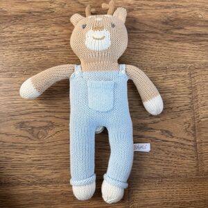 Zubels Bucky the Baby Deer Knit Plush by Neimans